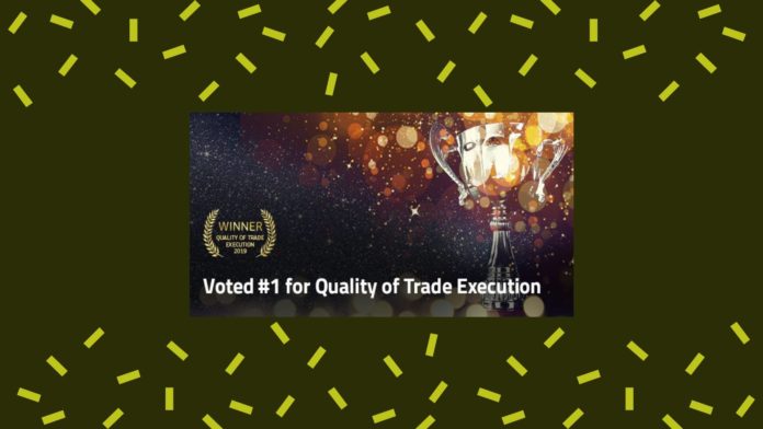 FP Markets z tytułem Quality of Trade Execution 2019