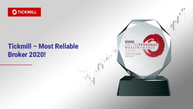 Tickmill otrzymuje nagrodę „Most Reliable Broker” w konkursie Online Personal Wealth Awards!
