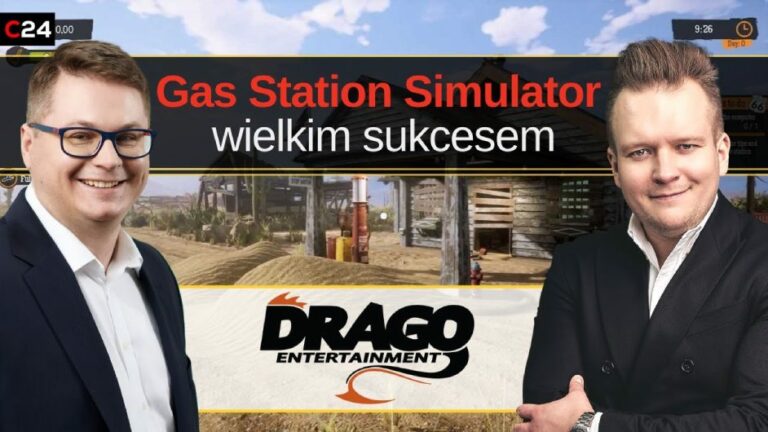 Spektakularny sukces Gas Station Simulator potroił wycenę Drago Entertainment. Rozmowa z Maciejem Nowakiem
