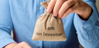 Woreczek z napisem "jestem inwestorem"