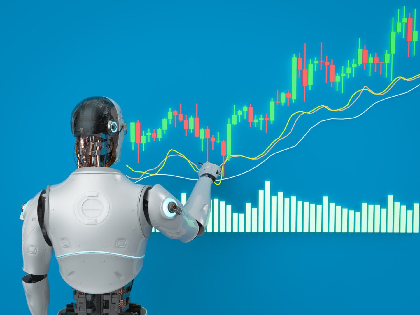 Człowiek i robot na rynku finansowym